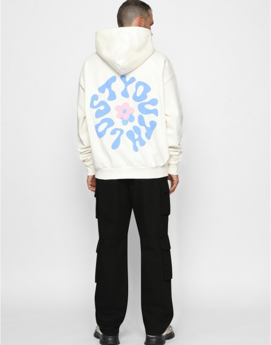 Суичър Lost Youth Hoody - Circle of Bloom ready for dye XXL