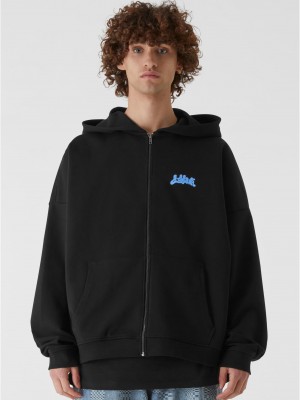 Суичър Lost Youth Zip Hoody - Circle of Bloom black XXL