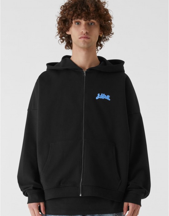 Суичър Lost Youth Zip Hoody - Circle of Bloom black XXL