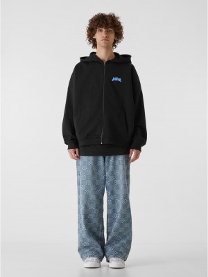 Суичър Lost Youth Zip Hoody - Circle of Bloom black XXL