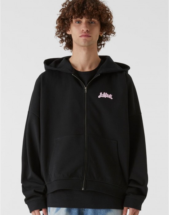 Суичър Lost Youth Zip Hoody - Slay or Play black XXL