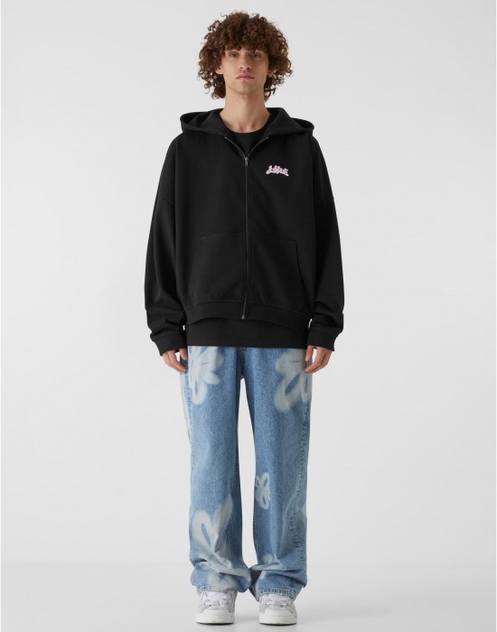 Суичър Lost Youth Zip Hoody - Slay or Play black XXL