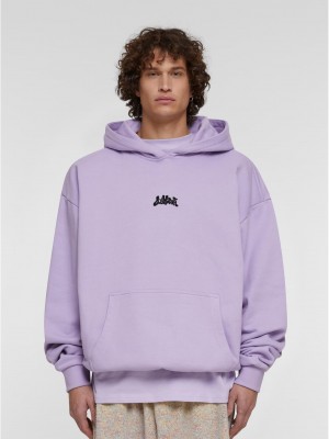Суичър LY HOODY - BEAUTIFUL CHAOS BLACK/BEIGE lilac XXL