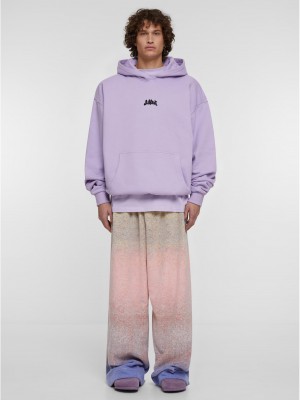 Суичър LY HOODY - BEAUTIFUL CHAOS BLACK/BEIGE lilac XXL