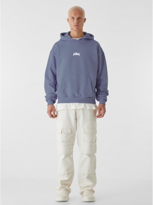 Суичър LY HOODY - BEAUTIFUL CHAOS vintage blue XL