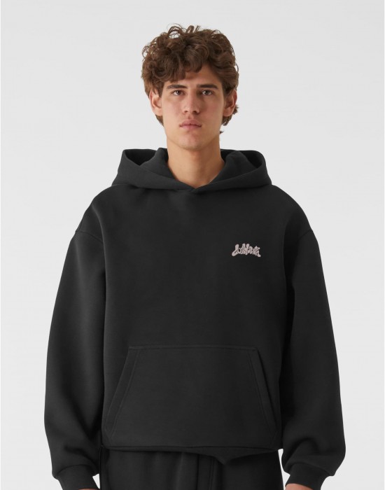 Суичър LOST YOUTH OVERSIZED HOODIE - CHAOS FLOW black XXL