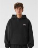 Суичър LOST YOUTH OVERSIZED HOODIE - CHAOS FLOW black XXL