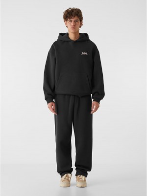 Суичър LOST YOUTH OVERSIZED HOODIE - CHAOS FLOW black XXL