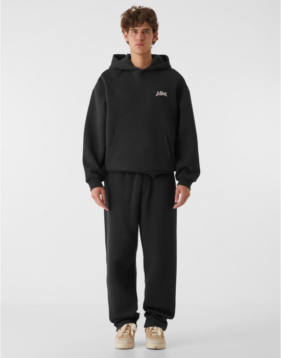 Суичър LOST YOUTH OVERSIZED HOODIE - CHAOS FLOW black XXL