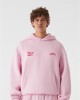 Суичър LOST YOUTH OVERSIZED HOODIE - WILD AT HEART softpink XXL