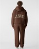 Суичър LOST YOUTH OVERSIZED HOODIE - WILD AT HEART chocolatebrown XXL