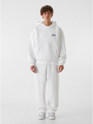 Суичър Lost Youth Hoody - Coffee to go white XXL