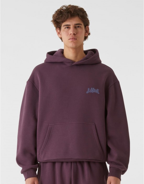 Суичър Lost Youth Hoody - Coffee to go plumpurple XXL