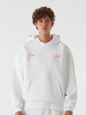 Суичър Lost Youth Hoody - Foods&Friends white XXL