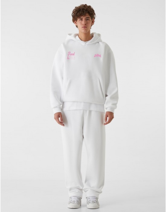 Суичър Lost Youth Hoody - Foods&Friends white XXL