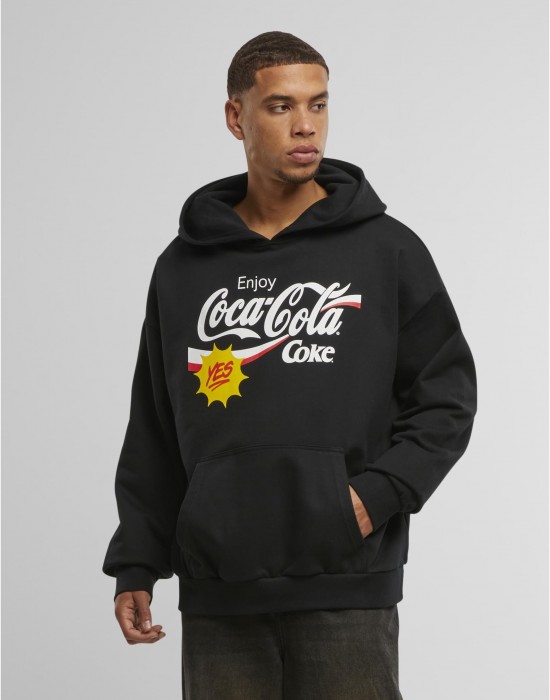 Суичър Coca Cola Refreshed Oversize Hoodie black XXL