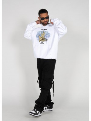 Суичър VINTAGE DREAMS V.1 Heavy Hoody Oversized Essentials V.4 white XXL