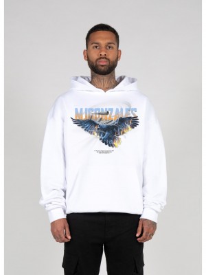 Суичър EAGLE V.2 Heavy Hoody Oversized Essentials V.4 white XXL