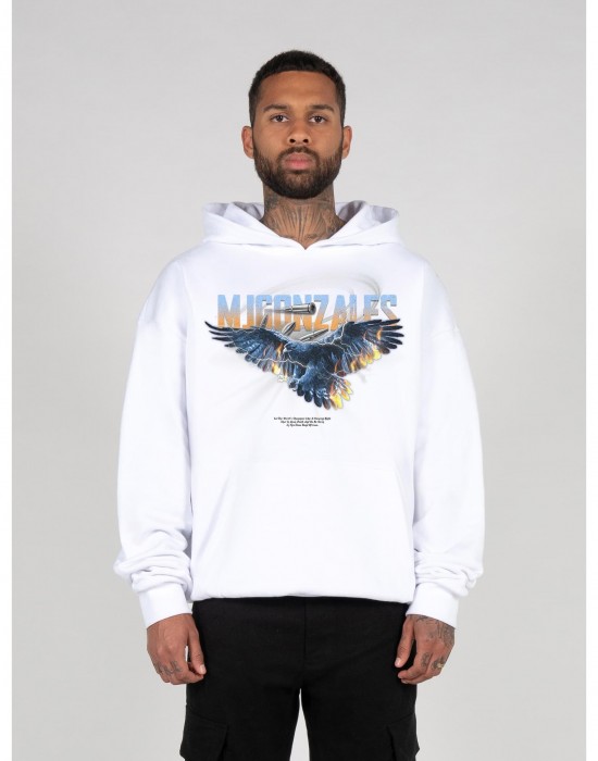 Суичър EAGLE V.2 Heavy Hoody Oversized Essentials V.4 white XXL