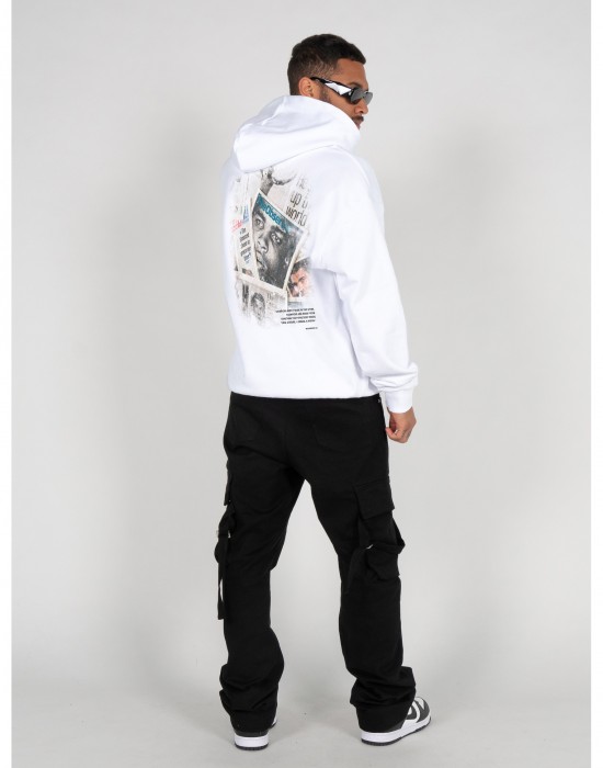 Суичър LEGENDS Heavy Hoody Oversized Essentials V.4 white XXL