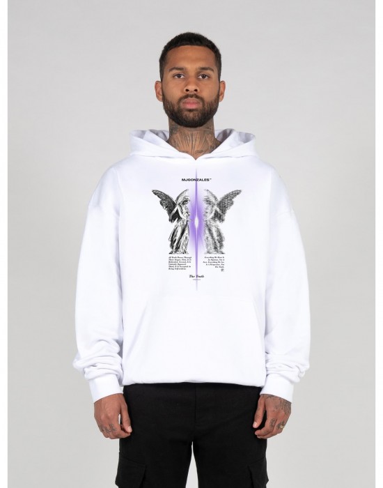 Суичър TRUTH V.1 Heavy Hoody Oversized Essentials V.4 white XXL