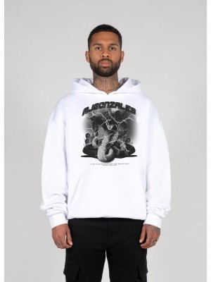 Суичър TOXIC V.1 Heavy Hoody Oversized Essentials V.4 white XXL