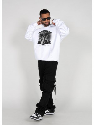 Суичър TOXIC V.1 Heavy Hoody Oversized Essentials V.4 white XXL