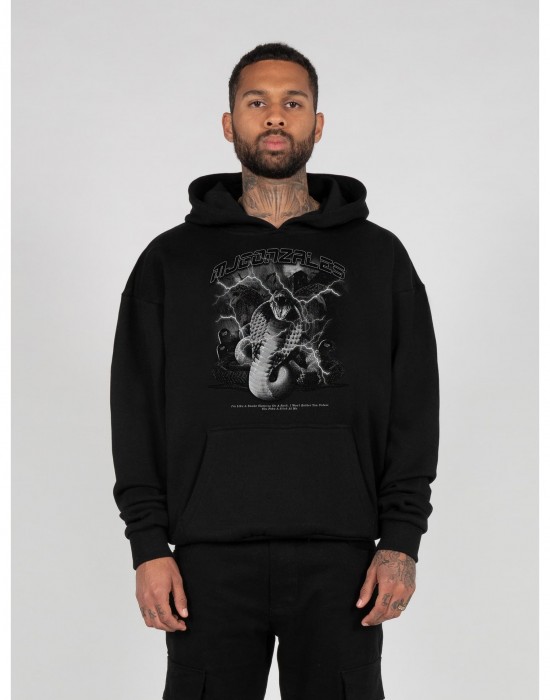 Суичър TOXIC V.1 Heavy Hoody Oversized Essentials V.4 black XXL