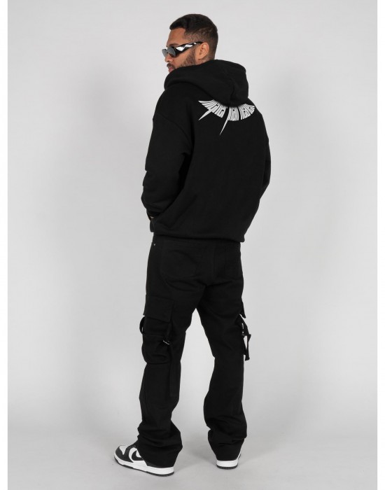 Суичър HIGHER THAN HEAVEN V.4  with Ultra Heavy Hoody black XXL