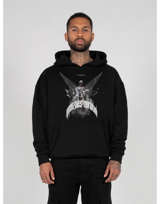 Суичър HIGHER THAN HEAVEN V.1 Ultra Heavy Hoody black XXL