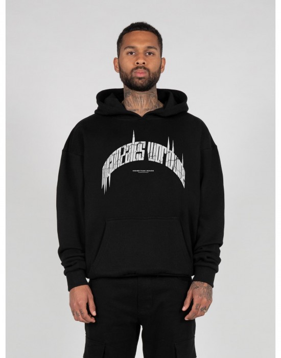 Суичър HIGHER THAN HEAVEN V.3 Ultra Heavy Hoody black XXL