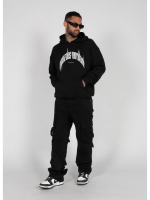 Суичър HIGHER THAN HEAVEN V.3 Ultra Heavy Hoody black XXL