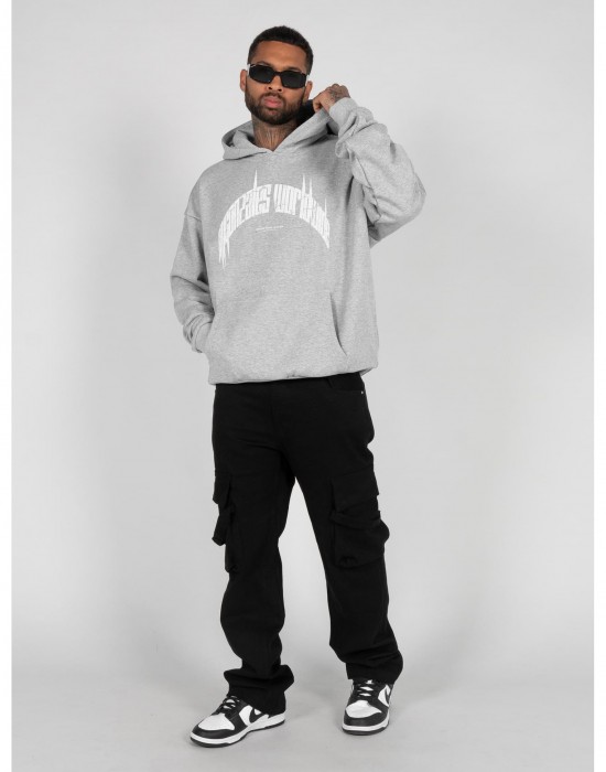 Суичър HIGHER THAN HEAVEN V.3 Ultra Heavy Hoody grey XXL