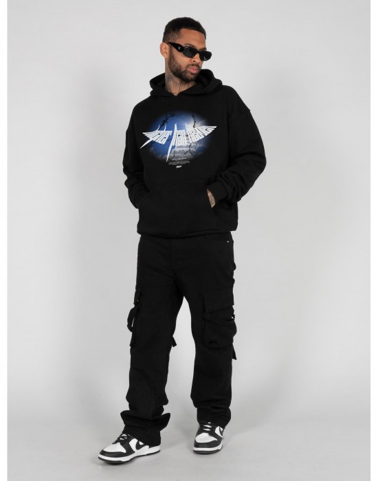 Суичър HIGHER THAN HEAVEN V.4 Ultra Heavy Hoody black XXL