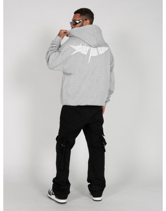 Суичър HIGHER THAN HEAVEN V.4 Ultra Heavy Hoody grey XXL