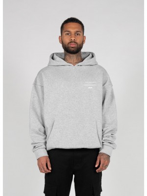 Суичър HIGHER THAN HEAVEN V.2 Ultra Heavy Hoody grey XXL