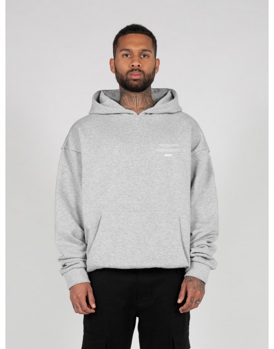 Суичър HIGHER THAN HEAVEN V.2 Ultra Heavy Hoody grey XXL