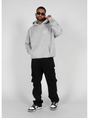 Суичър HIGHER THAN HEAVEN V.2 Ultra Heavy Hoody grey XXL