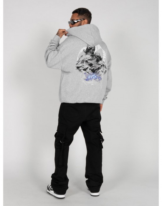 Суичър HIGHER THAN HEAVEN V.2 Ultra Heavy Hoody grey XXL