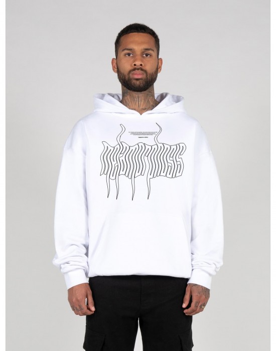 Суичър METAMORPHOSE V.1 x Heavy Oversized Hoody white XXL