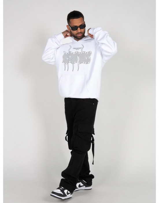 Суичър METAMORPHOSE V.1 x Heavy Oversized Hoody white XXL