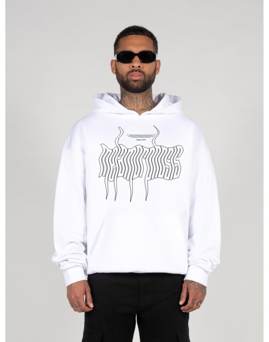 Суичър METAMORPHOSE V.1 x Heavy Oversized Hoody white XXL