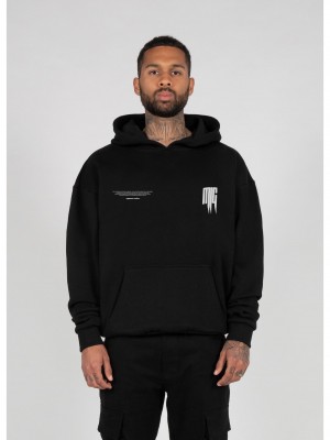 Суичър METAMORPHOSE V.2 Heavy Oversized Hoody black XXL