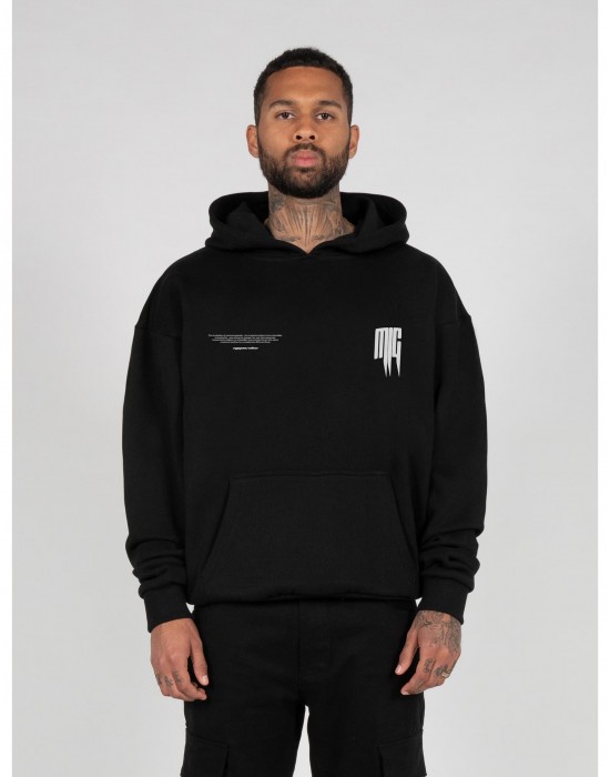 Суичър METAMORPHOSE V.2 Heavy Oversized Hoody black XXL