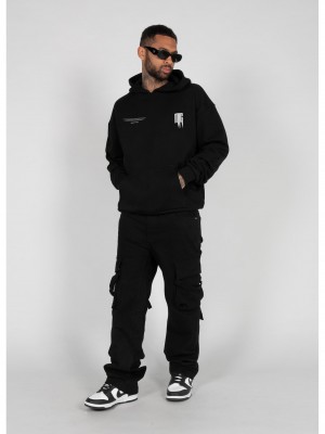 Суичър METAMORPHOSE V.2 Heavy Oversized Hoody black XXL