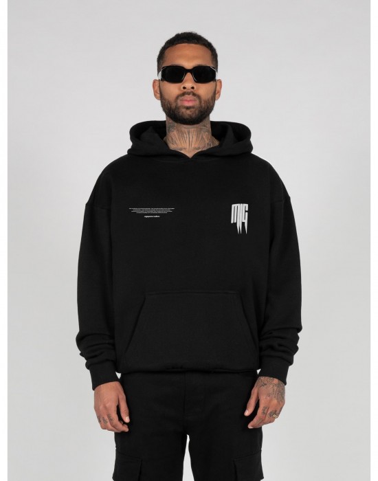 Суичър METAMORPHOSE V.2 Heavy Oversized Hoody black XXL