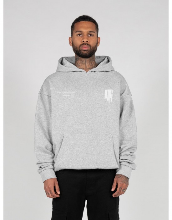 Суичър METAMORPHOSE V.2 Heavy Oversized Hoody grey XXL