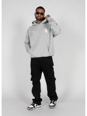 Суичър METAMORPHOSE V.2 Heavy Oversized Hoody grey XXL