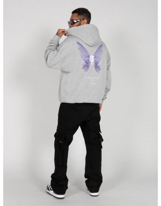 Суичър METAMORPHOSE V.2 Heavy Oversized Hoody grey XXL