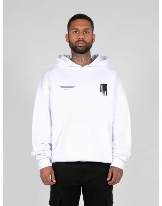 Суичър METAMORPHOSE V.2 x Heavy Oversized Hoody white XXL